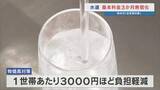 「水道料金の基本料を3か月無償化　熊本市1世帯あたり3000円ほど負担軽減　物価高対策」の画像1