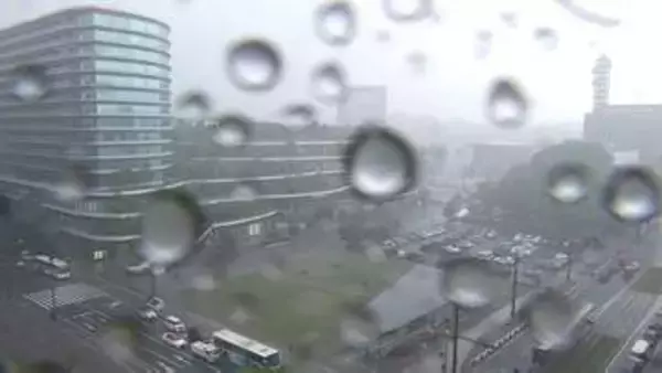 ▼【ライブ配信中】熊本市内は激しい雨　熊本県内の情報カメラ７か所　〈阿蘇・空港・桜町・熊本駅・人吉・天草など〉
