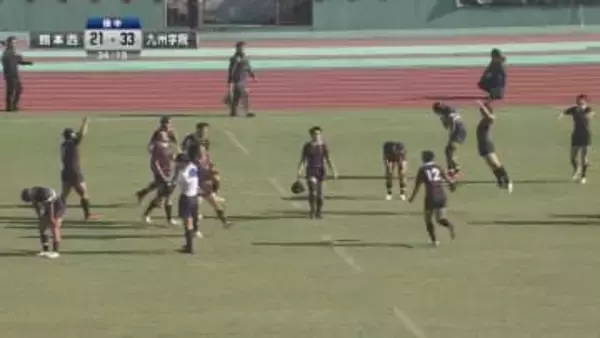 全国高校ラグビー熊本県予選決勝　九州学院が花園へ