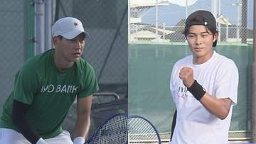 【速報】アジア大会　テニス男子ダブルス　伊予銀楠原・中川ペア　金メダル