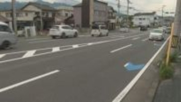 新居浜市の県道で軽乗用車にはねられ死亡の高齢男性、後続車とも衝突したことが判明 道路を横断していたか