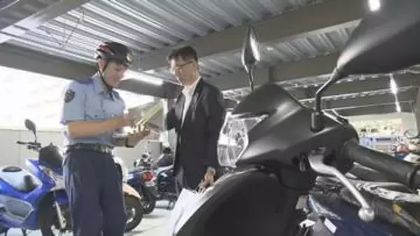 ゆとり持って安全運転を　今年管内の死亡事故3件はいずれも二輪車利用中　松山東署が呼びかけ