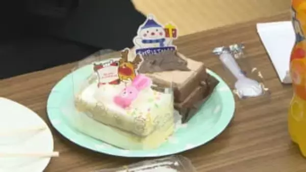 ひと足早いメリークリスマス！　今治市で子どもたちにケーキを40個プレゼント【愛媛】