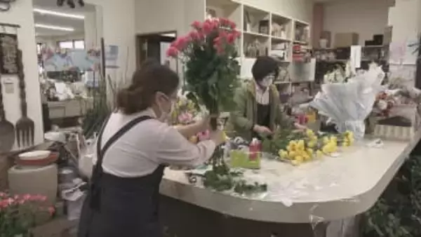 門出の日に花を添えて、卒業シーズン迎え 生花店は大忙し 愛媛・松山市