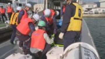 離島で停電や通信障害が起きたら…機材と人員の搬送へ合同訓練【愛媛】