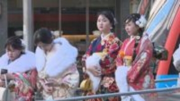 新成人もブルッ！ 月曜にかけ山地で大雪のおそれ 路面の凍結に注意【愛媛】