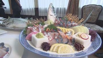 道後の新たな名物なるか？愛媛産の完全養殖「マサバ」試食会、刺身でも安全な提供が可能に