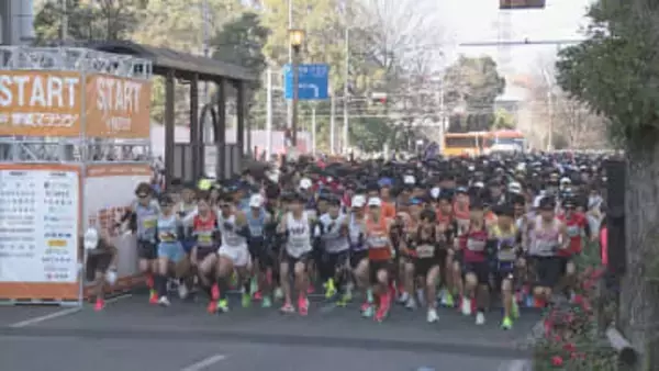 【愛媛マラソン】史上最多の1万1,131人が出走！ 男子は中大勢が2連覇／女子はひめぎん福田が残り500mの大逆転で2連覇