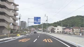 JR松山駅西口とフライブルク通り（松山環状線）結ぶ新道路きょう開通【愛媛】