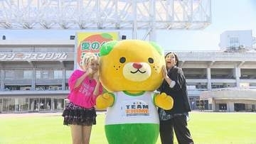 運動をはじめたい若者向けに「まじめえひめ」PR動画撮影　お笑い芸人「エルフ」ドッジボールに挑戦【愛媛】