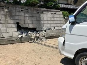 軽トラックブロック塀に衝突　80代男性死亡　運転中に意識失った可能性【愛媛】