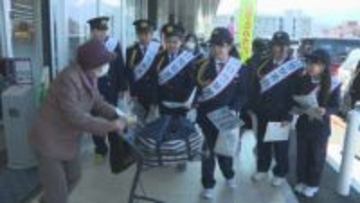 6人の小学生が1日警察署長に！110番の適切利用を呼びかけ 愛媛・新居浜市