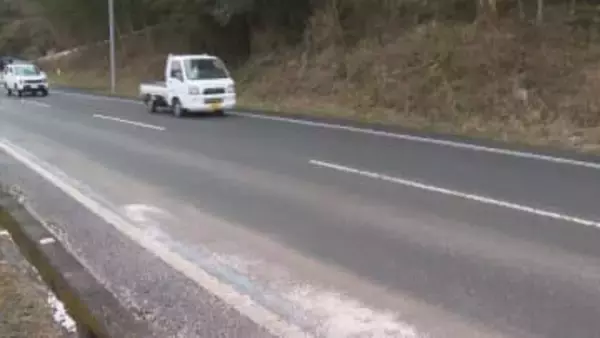 軽乗用車と正面衝突し軽トラの83歳男性が死亡 スリップしたか、県内では積雪や凍結による事故が60件以上 愛媛・鬼北町