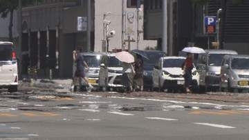 この猛暑はいつまで　きょうは大洲、新居浜、松山など7地点猛暑日　あすの予想最高気温は松山36℃、新居浜・宇和島35℃　熱中症対策徹底を【愛媛】