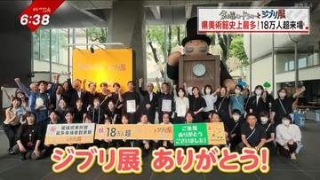 県美術館史上最多！18万人超来場　金ロージブリ展閉幕【愛媛】