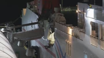 豊後水道で貨物船とフェリーが衝突 ケガ人なし【愛媛】