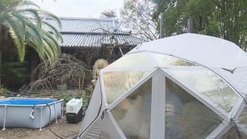四国霊場・石手寺にテントサウナが登場！意外なコラボで心身をリフレッシュする人たち