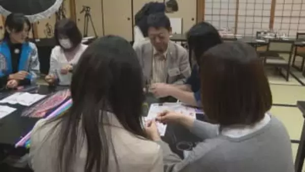 インバウンド需要増も見据え　伊予水引でアクセサリー作りに篠笛生演奏 “和”を体験ツアー【愛媛】