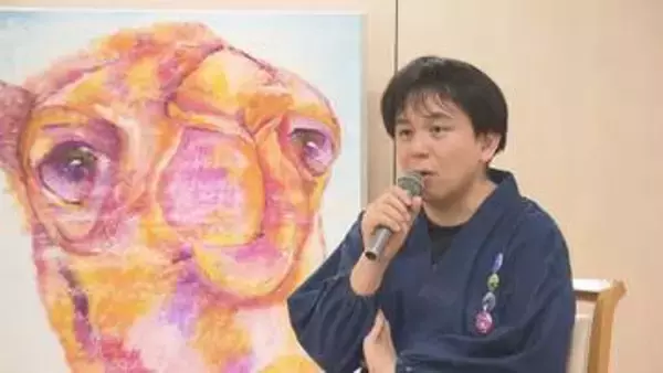 「動物の気持ちになって描き続ける」　アニマル画家石村嘉成さん父子がトークショー　作品へ込められた思いなど語る【愛媛】
