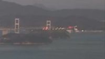 しまなみ海道でマイクロバスがトラックに衝突 車5台が絡む事故で25人搬送