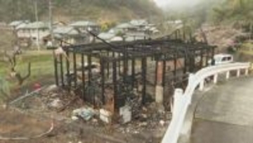 「台所だけ燃やすつもりだった」住宅1棟を全焼、住人の28歳女を放火容疑で逮捕 愛媛・西予市