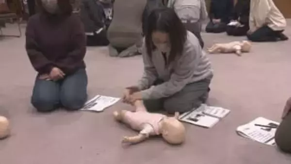 もしもの時に備える　松山市で保育士らが救命措置などを学ぶ研修会【愛媛】