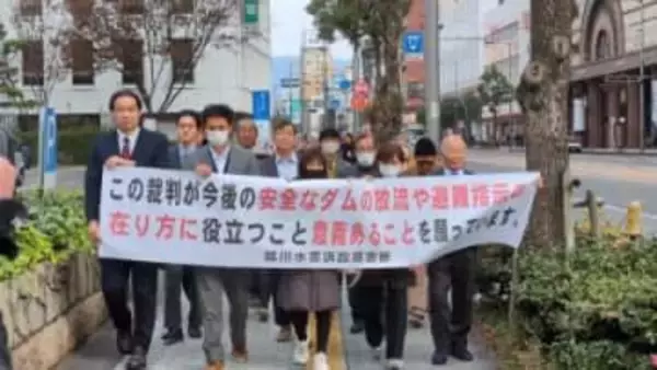 西日本豪雨　ダム緊急放流めぐり遺族ら損害賠償求める　裁判は結審3月18日判決言い渡しへ