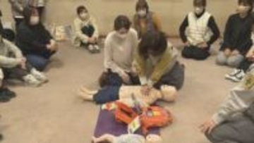 給食のリンゴ食べた園児重体事故からまもなく3年、保育士たちが安全研修 24時間在宅看護つづける父の姿も