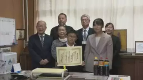 新居浜市の小学3年生「つたえたいしょう油のすごさ」が感想文コンクールで最優秀賞
