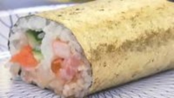 節分の日に食べる「恵方巻」を集めたフェア　約20種類 2500本　物価高の中もせいたくに？金箔を巻いた高級な恵方巻も【岡山】