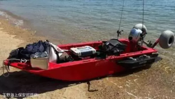 釣り中の家族3人が乗ったミニボートとプレジャーボートが衝突　子ども2人が海に投げ出される…プレジャーボートは現場を離れる【香川・直島町沖】