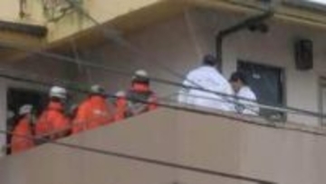 訪問介護士から通報「火事です。ドアから煙が出ていて入れない」　高松市の共同住宅で火事　60代とみられる男性が心肺停止