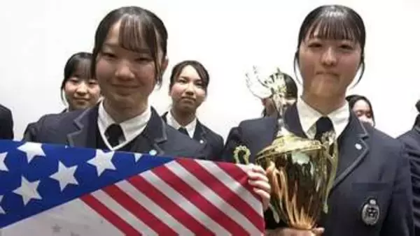 ”We are No1！” 創志学園高校ダンス部が世界一の栄冠に輝く　始業式で全校生徒に報告　「常に上を目指して頑張っていく」【岡山】