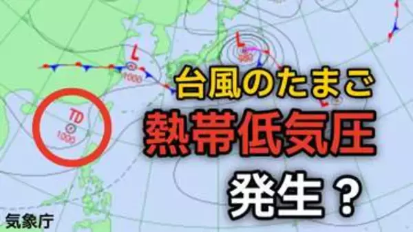 【台風情報】新たな“台風のたまご”「熱帯低気圧」4日（木）発生か　台風6号（チャンミー）の最新進路は【気象庁2日】