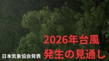 「盆にかけ台風発生増加の可能性　危険な暑さや大雨などに注意を」　日本気象協会が台風の見通しを発表