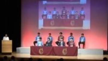 【ファジアーノ岡山】J1・2年目を戦う新体制を発表　木山監督「チャレンジを重ねて一つでも上の順位を」　西川潤選手「今回は完全移籍　覚悟を持って来ました」