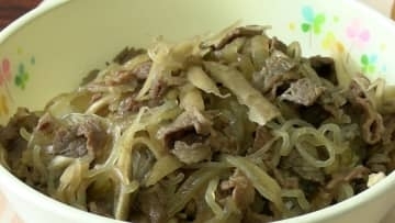 ブランド牛「備中牛」の牛丼が中学校の給食に登場　年に1回の特別メニュー「誇りに思いますね」【岡山・高梁市】