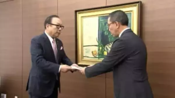 「社会のために、お役立ていただければと」パチンコ・パチスロ業協同組合からRSK山陽放送に寄付金贈呈【岡山】