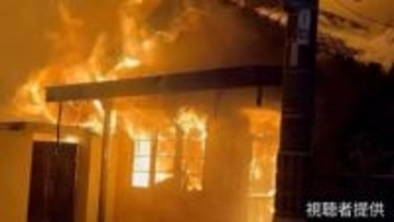 【速報】井原市で建物火災　焼け跡から性別不明の1人の遺体【岡山】