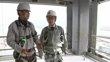 「マンダリンオリエンタル」建設現場を香川県の池田知事らが視察　2027年開業予定【香川・高松市】