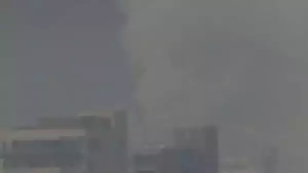 【速報】「民家の2階から火が出ている」岡山市南区植松で民家火災　消火活動中【10日午前8時半現在】