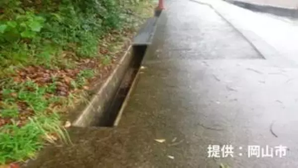 後を絶たない【グレーチング盗難】また判明　岡山市北区の水路の鉄製のふた4枚が盗まれる【岡山】