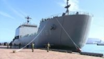 陸上自衛隊の最新輸送艦「にほんばれ」が高松港に初入港　20日と21日に一般に公開【香川】