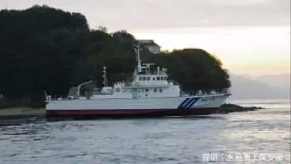 海上保安部の巡視艇が瀬戸内海の島の浅瀬に乗り上げ一時動けなくなる　20日午前浅瀬から引き出し【岡山・倉敷市】