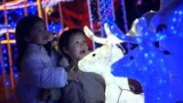 瀬戸内市の岡山村田製作所に5万球のクリスマスイルミネーション　25日まで地域に開放【岡山】