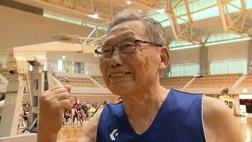 最高齢は90歳‼　高齢者のバスケットボール全国大会　34チーム約450人が出場【岡山】