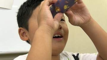 「いろんな形になってきれいだな」夏休みの宿題に　思い出に　親子で “万華鏡づくり体験会” 【岡山・津山市】
