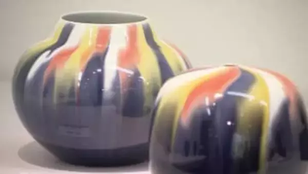 華やかな色合いの九谷焼の作品展「四代德田八十吉展」【岡山高島屋】