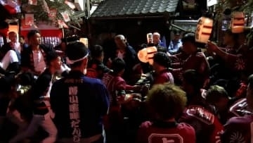 死亡事故で中断 2年ぶりの開催 江戸時代から続く「勝山喧嘩だんじり」【岡山】