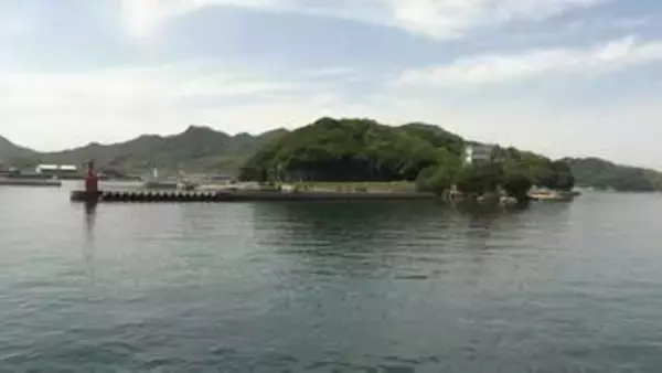 過疎高齢化が進む島の畑で「おかやま元気！集落応援団」登録企業が草刈り【岡山・白石島】